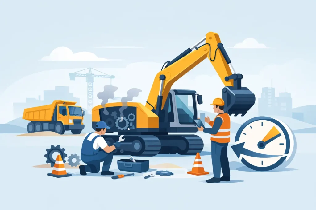 Construction Equipment Breakdown Service That Cuts Downtime