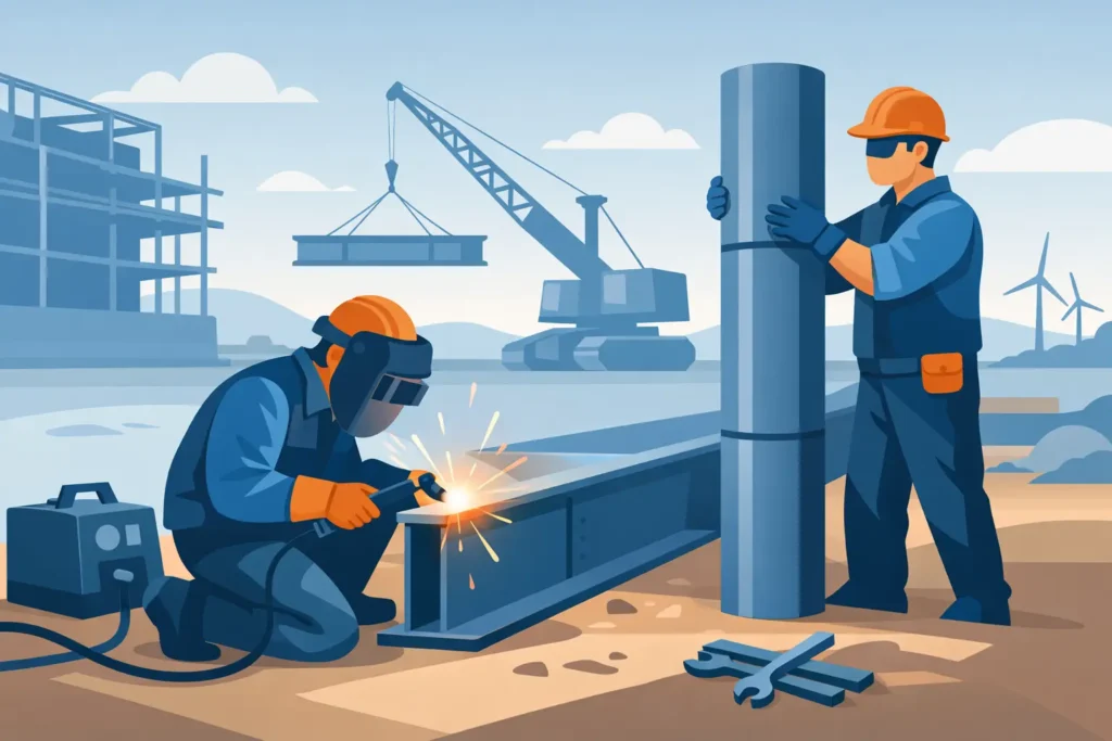 Field Welding and Fabrication Services On Site