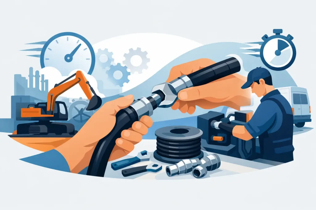 Hydraulic Hose Assembly Service That Cuts Downtime