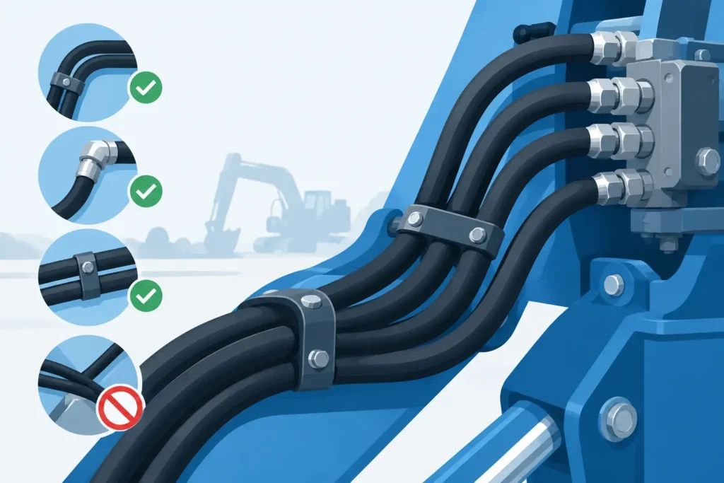 Best Practices for Hydraulic Hose Routing