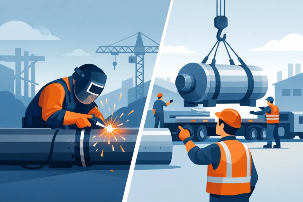Field Welding Versus Replacement: The Right Call