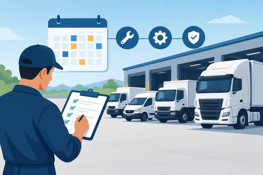 Fleet Maintenance Scheduling Guide for Less Downtime