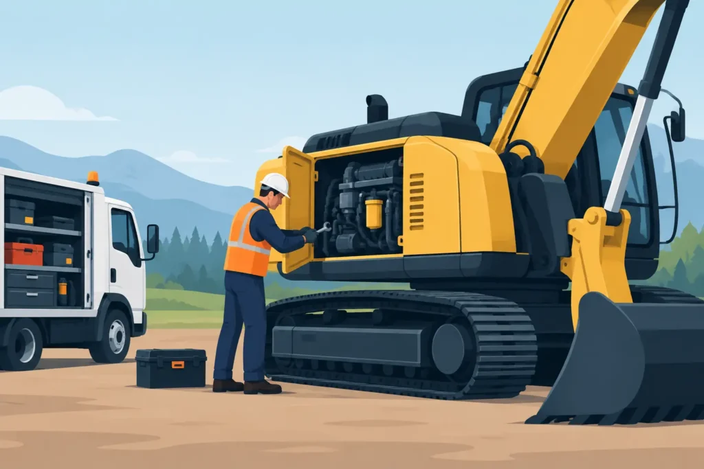 A Guide to On Site Repairs for Heavy Equipment