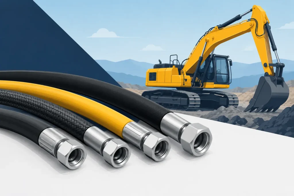 Best Hydraulic Hose Materials for Heavy Equipment