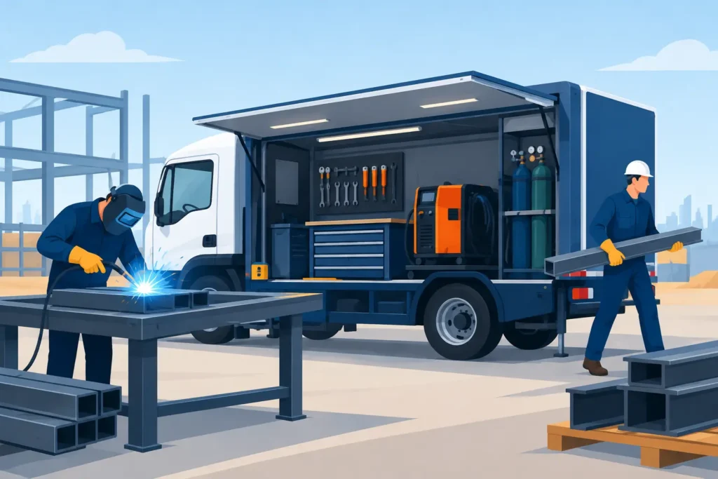 Mobile Fabrication for Equipment That Keeps Work Moving